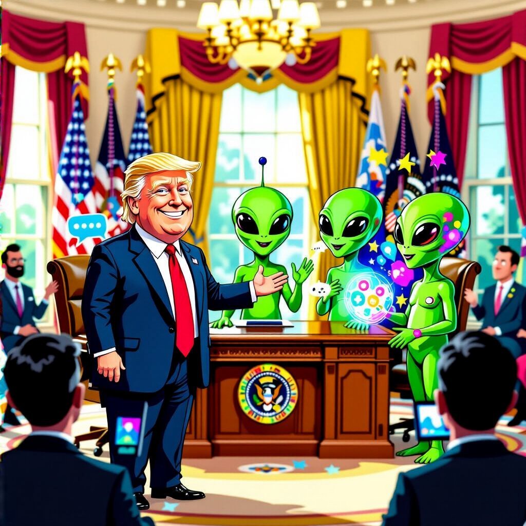 Aliens in the Oval